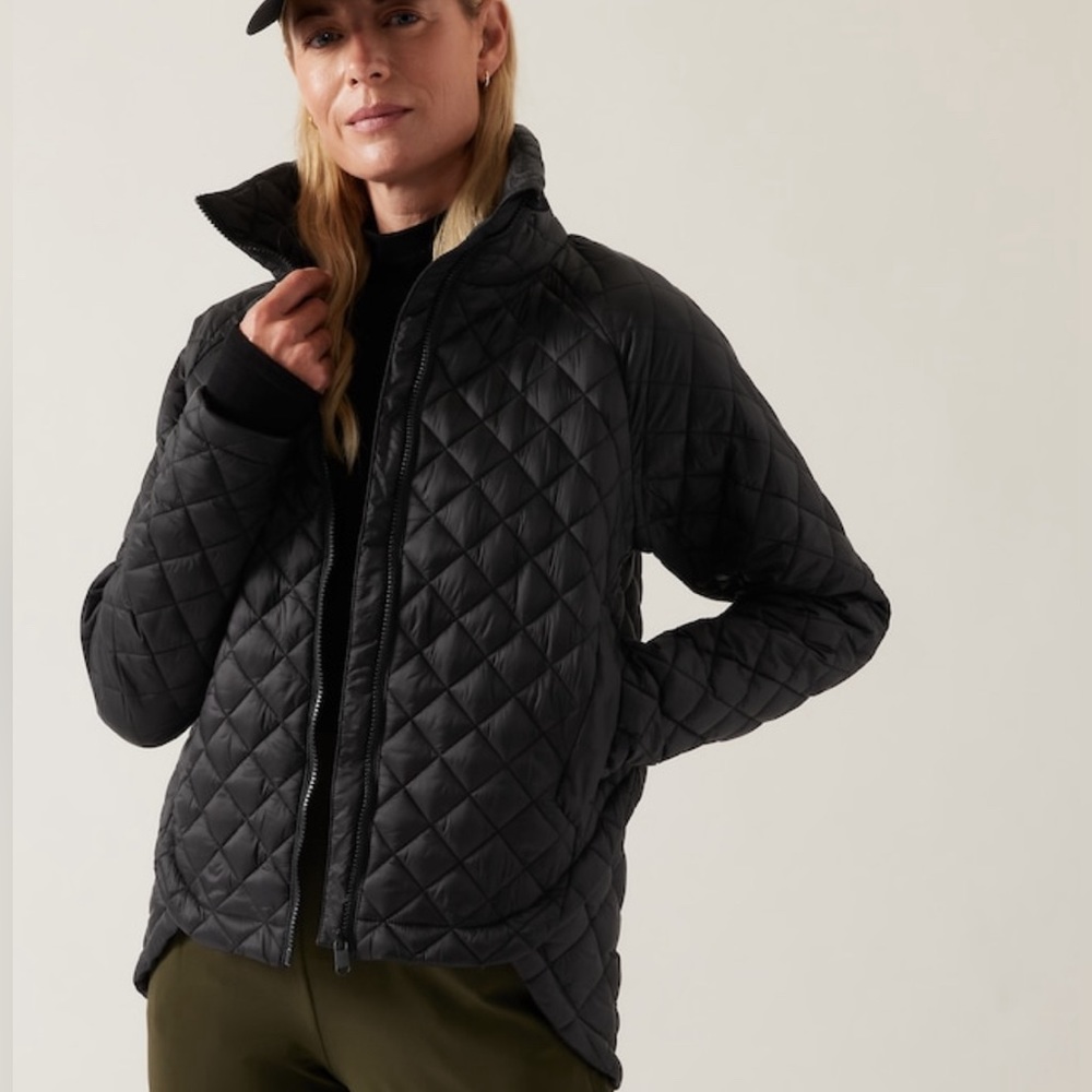 NEW Athleta whisper featherless puffer jacket size M tall
